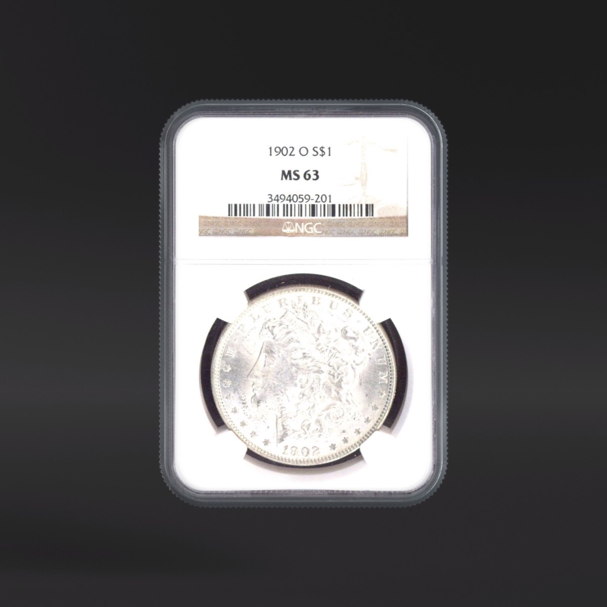 suuページ 1902-O One Dollar NGC MS63